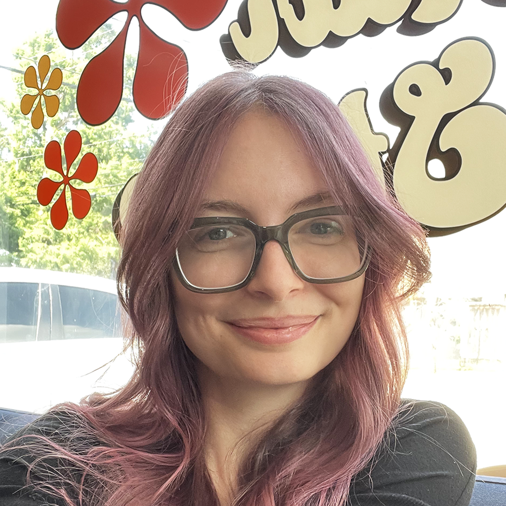 Profile picture of Artist of the Month Rebecca Lemker aka Pixebo