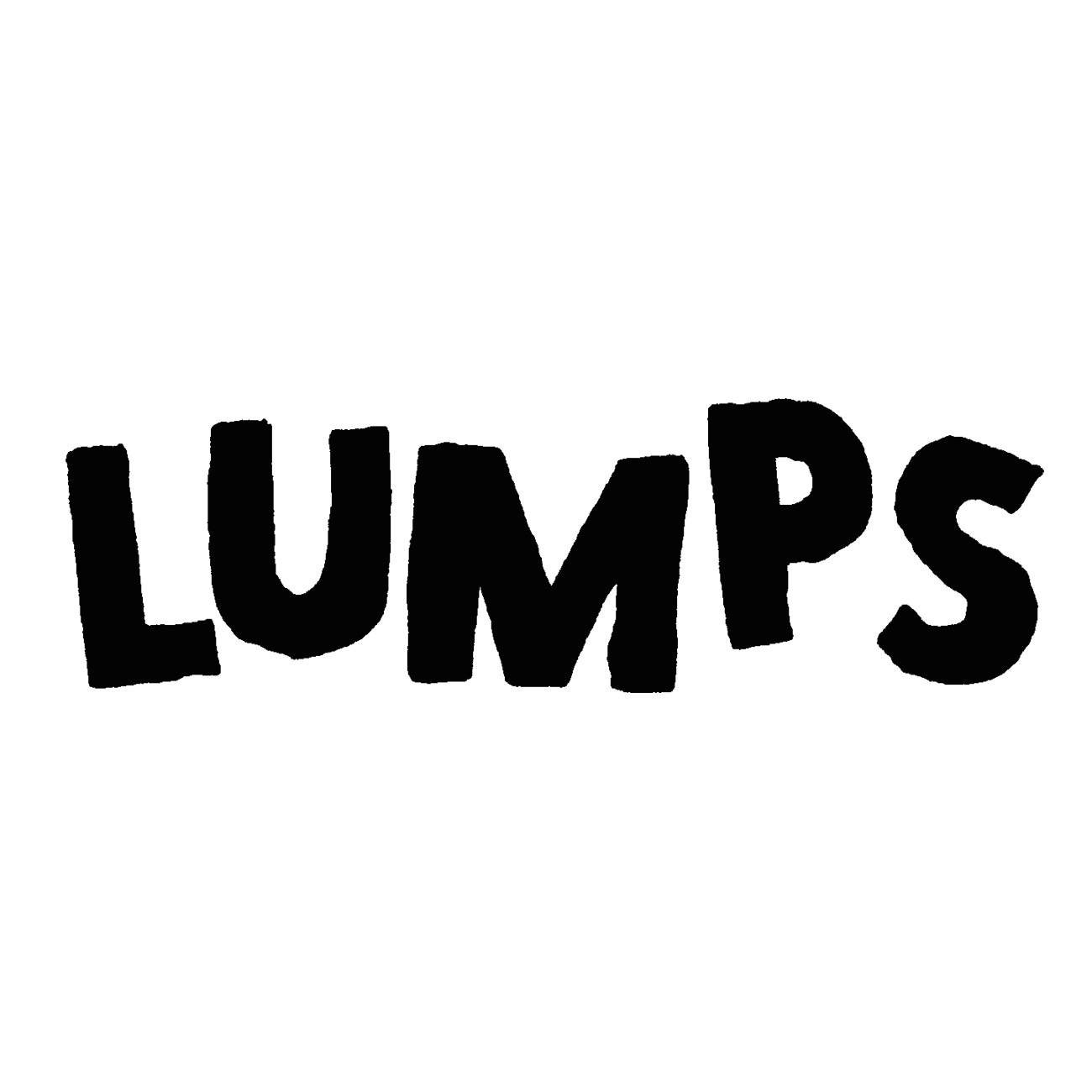 logo lumps black