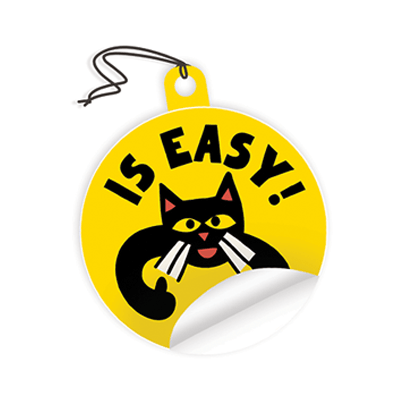 Hang Tag Stickers icon.